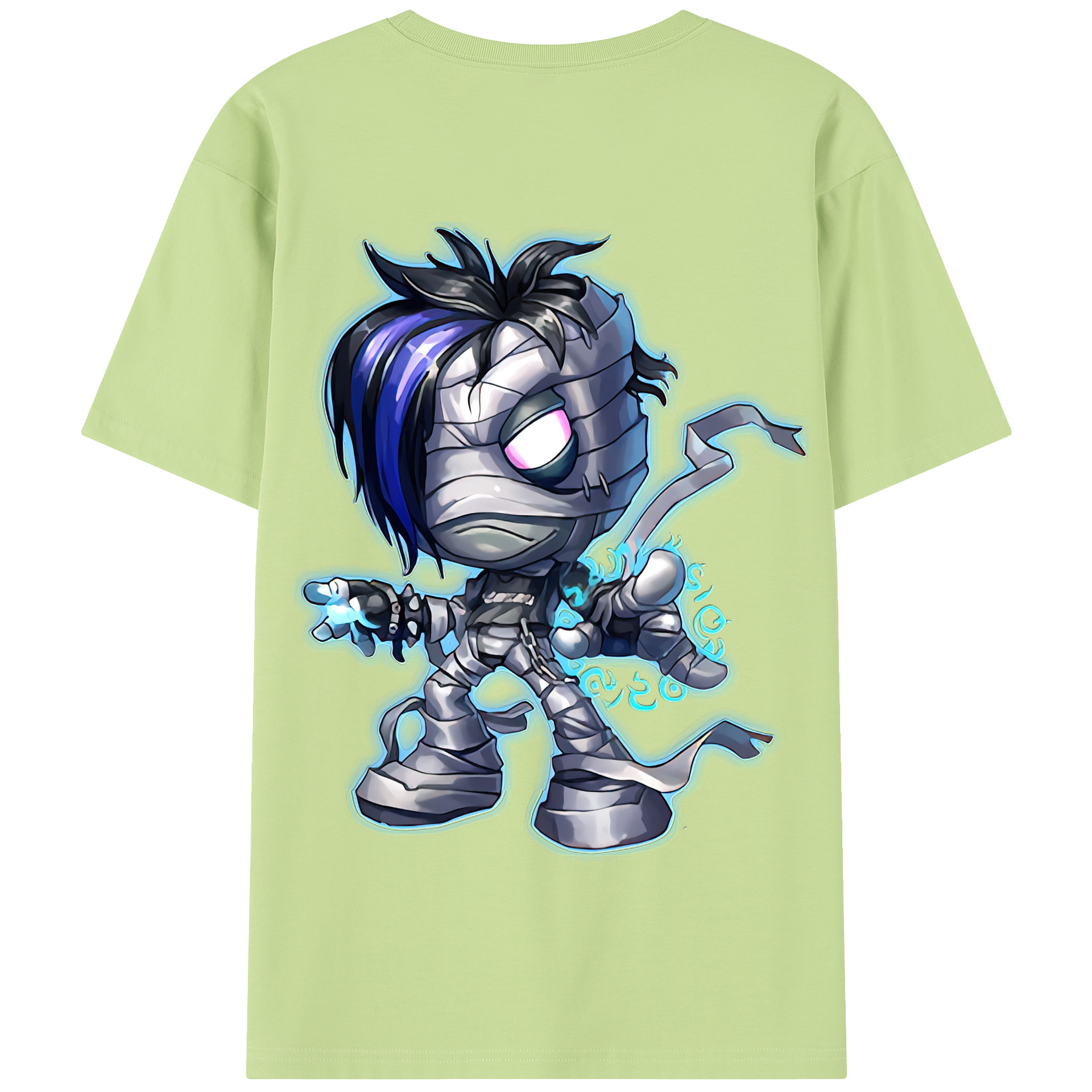リーグ・オブ・レジェンド League of Legends LOL 綿100％半袖Tシャツ（背面プリント）